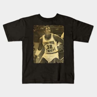 Karl Malone - Vintage Design Of Basketball Kids T-Shirt